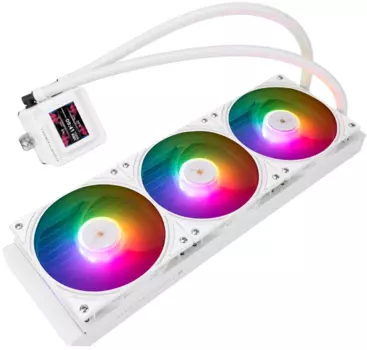 Система охлаждения жидкостная Thermalright Frozen Warframe SE 360 White ARGB LGA115x/1200/1700/1851/AM4/AM5 (3*120mm, 2000rpm, 70.84CFM, 30dBa)