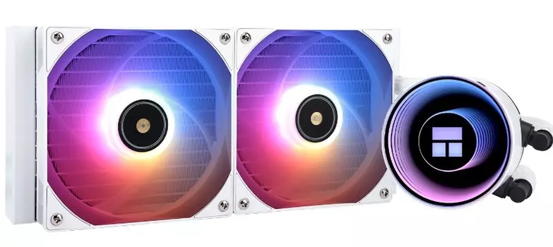 Система охлаждения жидкостная Thermalright Notte 240 White Argb V2 LGA1200/1700/1851/2011/2066/115X/AM4/AM5 (2*120mm, 2000rpm, 72.37CFM, 27.7dBA)