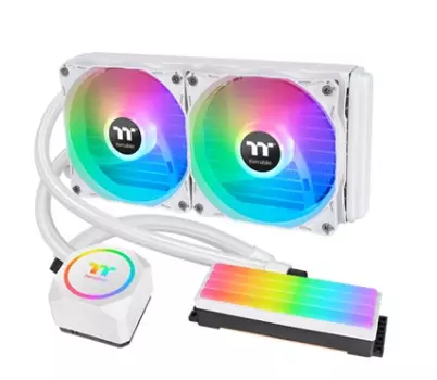Система охлаждения жидкостная Thermaltake Floe RC240 CPU & Memory AIO Liquid Cooler Snow Edition CL-