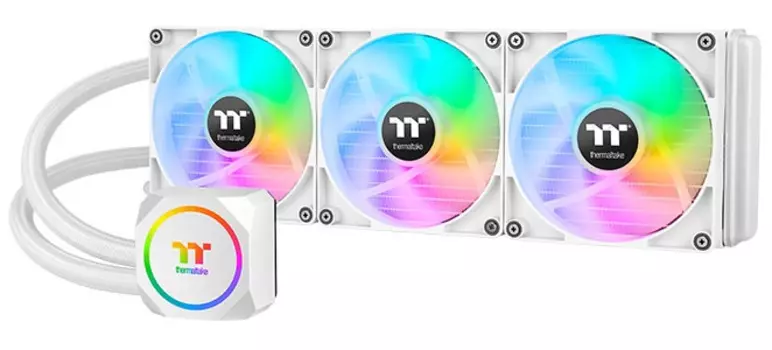 Система охлаждения жидкостная Thermaltake TH420 ARGB Sync Snow Edition CL-W369-PL14SW-A LGA 2066/2011-3/2011/1700/1200/115x/AM5/AM4/AM3+/AM3/AM2+/AM2/