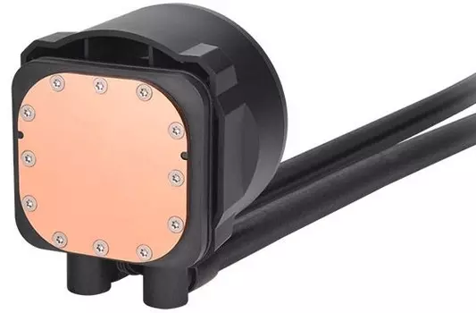 Система охлаждения жидкостная Thermaltake Toughliquid 240 Ex Pro ARGB CL-W418-PL00BL-A LGA1151/1200/1700/AM4/AM5 (2*120mm fan, черный, Al+Cu, 500-2000