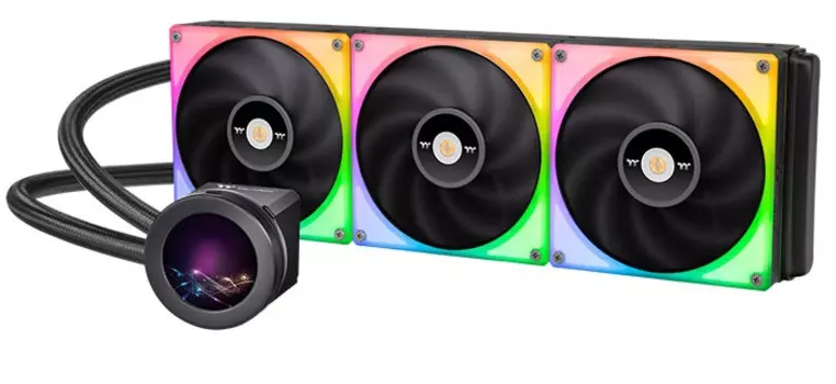 Система охлаждения жидкостная Thermaltake TOUGHLIQUID Ultra 420 RGB LGA2066/2011-3/2011/1700/1200/115x/AM5/AM4/AM3+/AM3/AM2+/AM2/FM2/FM1 (3*140mm fan,