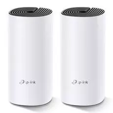 Система TP-LINK Deco M4(2-Pack) Qualcomm, 867 Мбит/с на 5 ГГц+300 Мбит/с на 2,4 ГГц, 2 гигабитных порта, 2 встроенные антенны, MU-MIMO, Beamforming, р