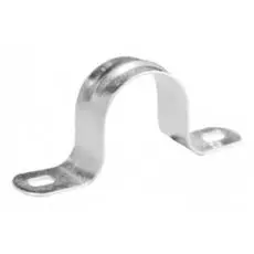 Скоба IEK CMAT11-16-100 металлическая двухлапковая d=16-17мм