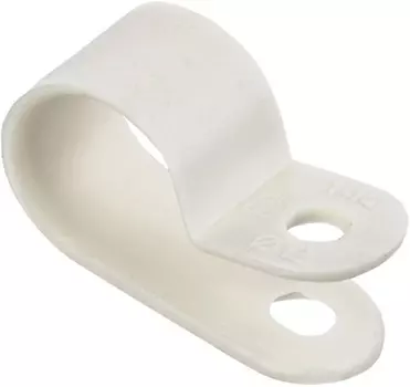 Скоба крепежная IEK USK11-12-050-K01 12мм нейлоновая белая (50шт)