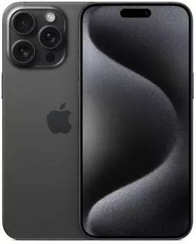 Смартфон Apple iPhone 15 Pro Max 1TB (MU7G3ZD/A, MU6Y3J/A) black titanium