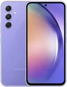 Смартфон Samsung Galaxy A54 5G 6/128GB лаванда 2Sim 6.4" 1080x2340 Android 13 50Mpix 3G 4G 802.11 a/b/g/n/ac/ax NFC GPS GSM900/1800 GSM1900 Protect mi