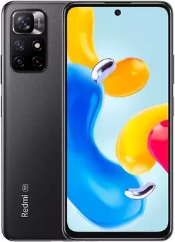 Смартфон Xiaomi Redmi Note 11S 5G RU 4/64GB MZB0BPURU midnight black