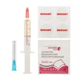Смазка Rexant 09-3983 для кулеров (вентиляторов) SX-3, шприц 2 мл