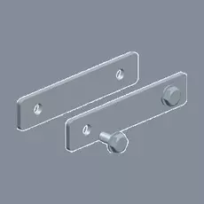 Соединитель Lanmaster LAN-LTA-CNT прямой для алюминиевого лестничного лотка