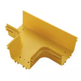 Соединитель Lanmaster LAN-OT360-ET оптического лотка 360 мм, желтый