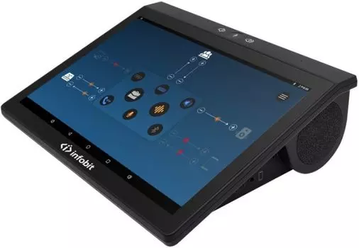 Спикерфон Infobit iSpeaker CM800 универсальный и контроллер UC с поддержкой Zoom Room.
