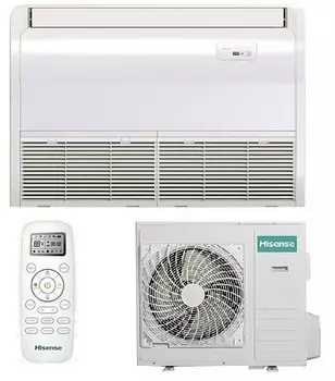 Сплит-система Hisense AUV-24HR4SA напольно-потолочного типа, с зимним комплектом до 35°С