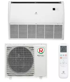 Сплит-система Royal Clima CO-F 18HNX/CO-E 18HNX напольно-потолочного типа, с зимним комплектом до -15 °С