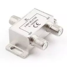 Сплиттер Cablexpert AS-TV-02 на 2 телевизора, 5-1000MHZ