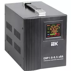 Стабилизатор IEK IVS20-1-00500 напряжения однофазный 0.5 кВА СНР1-0-0.5 кВА