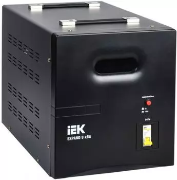 Стабилизатор напряжения IEK IVS21-1-008-11 однофазный переносной 8кВА EXPAND