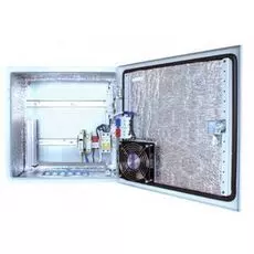 Станция OSNOVO OS-44H2 уличная (термошкаф) с термостабилизацией, теплоизоляцией и оптическим кроссом. Система "тёплого пуска" встроенного оборудования