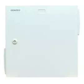 Станция OSNOVO OS-44VB1 уличная с термостабилизацией, теплоизоляцией, резервным питанием и оптическим кроссом. Система проточной вентиляции. Промышлен