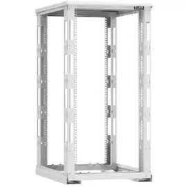 Стойка 19", 24U TLK TRD-246080-R-GY открытая, двухрамная, Ш600xВ1195xГ800мм, с крышей, в разобранном виде, серый