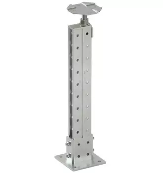 Стойка фальшпола двойная DKC STD0625 длина 625 мм, регулировка 595-655 мм, "B5 Combitech"