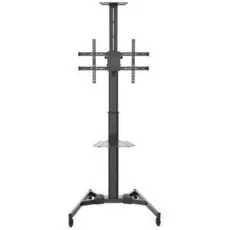 Стойка мобильная Digis DSM-P164C для ТВ 34"-70", до 50 кг, VESA до 600x400, наклон +10 -10°, высота 1285 - 1605мм