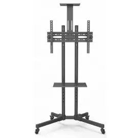 Стойка мобильная Wize M55 для дисплеев 32”– 65”, VESA до 600x400 мм, высота 180 см, черная