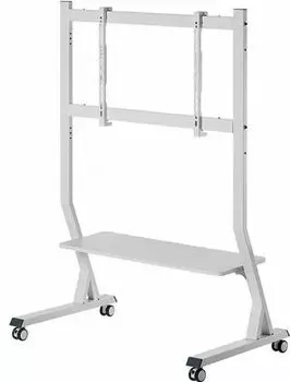 Стойка напольная Ultramounts UM306W для телевизора, белая, 45"-90", макс. 60кг, мобильная