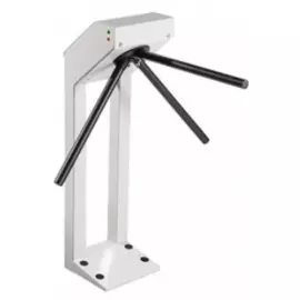 Стойка PERCo T-5 электромеханическая (турникет-трипод) с блоком управления, без преграждающих планок, цвет — бежевый (RAL 7032), шагрень