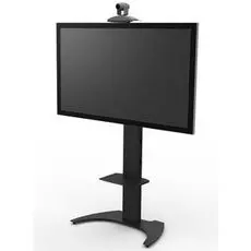 Стойка стационарная FIX M65 для телевизоров и панелей 52-65" до 70кг, VESA max 600х400, высота 150-170см, черная