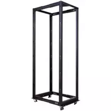 Стойка TWT TWT-RACK2-48U-ADJ двухрамная 48U с регулируемой глубиной 560-1020 мм черная