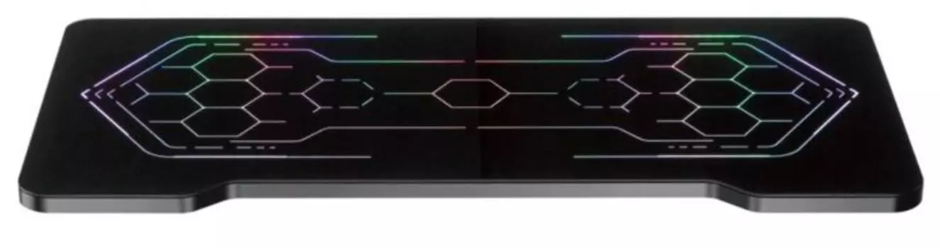 Столешница Cactus CS-DT-RGB-HEX черный