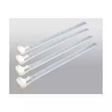 Стяжка Hyperline GTR-300STC нейлоновая открывающаяся, безгалогенная (halogen free), 300x4.8мм (100 шт)