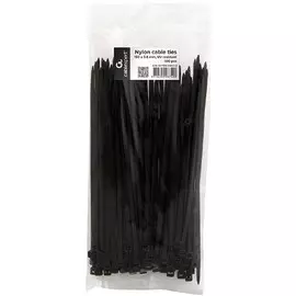 Стяжка нейлоновая не открывающаяся Cablexpert NYT-150X3.6 150 мм х 3.6 мм, белые (100 шт.)