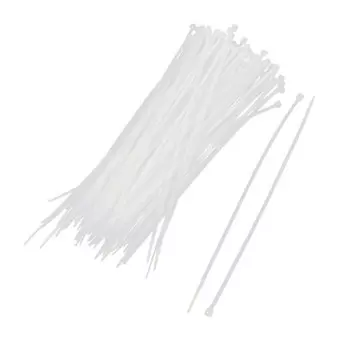 Стяжка нейлоновая не открывающаяся WRLine WR-SHN-36-150W пластиковая 150x3.6мм (упак:100шт) нейлон 6