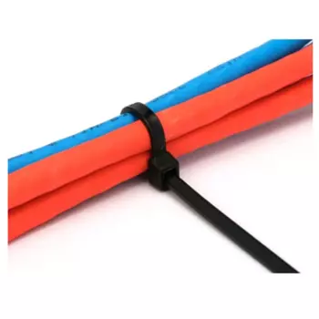 Стяжки Cablexpert NYT-300x7.6B пластиковые 300 мм х 7.6 мм, чёрные (100 шт.)