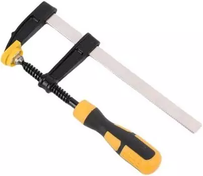 Струбцина Deli DL110525 F-образная 250x50 мм, макс. усилие зажима 1000N, резьба 9,5мм