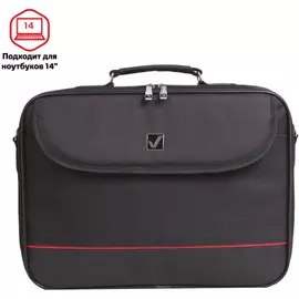 Сумка для ноутбука 15.6 BRAUBERG BRAUBERG 240441 "Profi", откидная крышка, черная