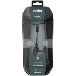 Сумка SBS TEERBAGK E-go для велосипеда и скутера, водонепроницаемая, 2 л, черный