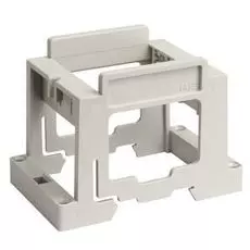 Суппорт DKC 54840 под розетку BRAVA на DIN рейку, цвет серый RAL 7035, "RAM base"