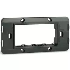 Суппорт DKC 75021W на 4 модуля, белый, RAL 9010, "Brava"