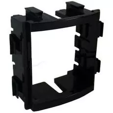 Суппорт DKC F0000AB для "In-liner Front/Aero", башенок BUS, цвет чёрный, под 2 модуля ЭУИ серии "Viva"