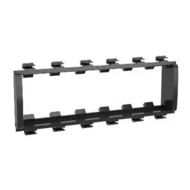 Суппорт DKC F0003AB для "In-liner Front/Aero", башенок BUS, цвет чёрный, под 6 модулей ЭУИ серии "Viva"