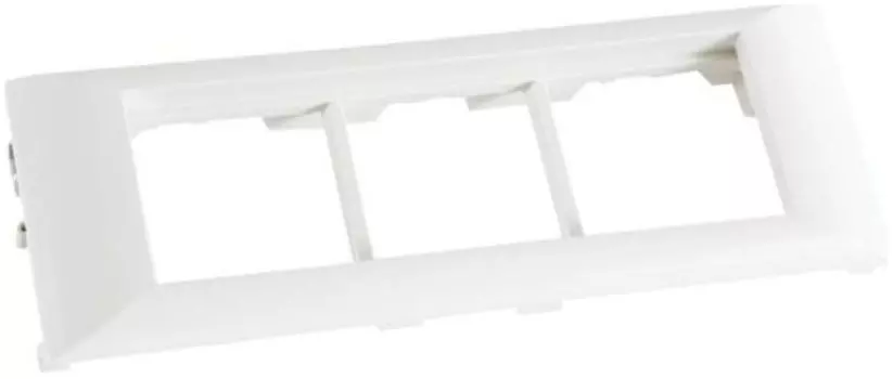 Суппорт Ecoplast 573916 PMA-45/6 для 3 розеток 45х45мм (6 модулей 45х22,5мм) ARC-LAN