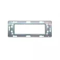 Суппорт Eurolan 16S-00-06WT для рамки серии 45, на 6 модулей 22.5х45.0 мм