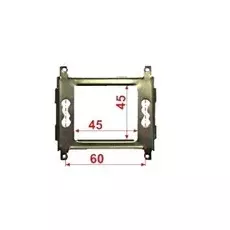 Суппорт Lanmaster LAN-MF45x45 металлический для установки 45х45