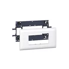 Суппорт Legrand 010994 - Программа Mosaic - 4 модуля, для кабель-канала DLP, с шириной крышки 85 мм