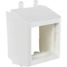 Суппорт SPL 060007S с рамкой 1 пост (45х45) на профиль для кабель-канала 60х16