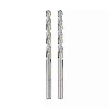 Сверло KRANZ KR-91-0521 по металлу 2х49х24 мм «Стандарт+» (P6M5 M-2) (2 шт. в блистере) DIN 338