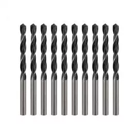 Сверло KRANZ KR-91-0603 по металлу 1,0х34х12 мм HSS (10 шт. в упаковке) DIN 338